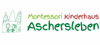 Firmenlogo: Förderverein Maria Montessori Kinderhaus Aschersleben e.V.