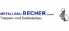 Firmenlogo: Metallbau Becher GmbH Firmenlogo: Metallbau Becher GmbH