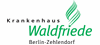 Firmenlogo: Krankenhaus Waldfriede e.V. Firmenlogo: Krankenhaus Waldfriede e.V.